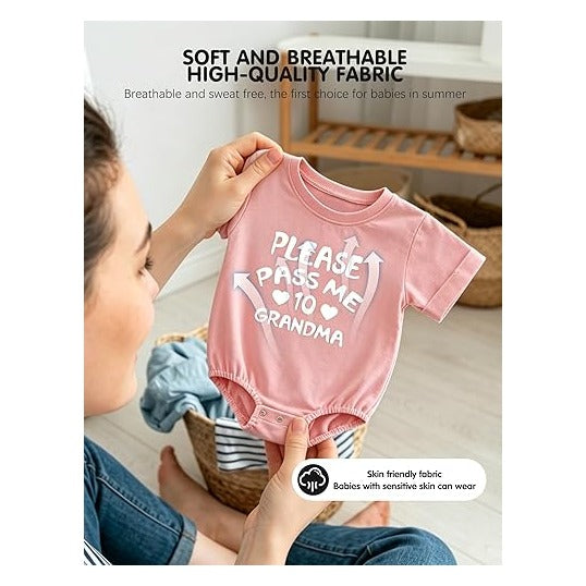 Baby Bodysuits, Short Sleeve, Baby Boys Girls Romper, Infant Outfits, Cosy Soft Breathable Outfits