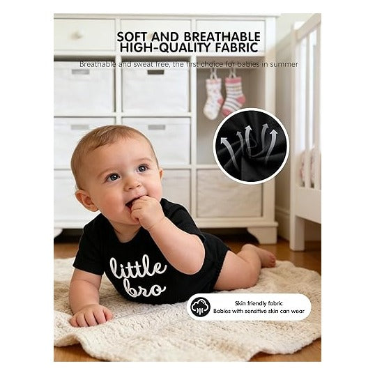 Baby Bodysuits, Short Sleeve, Baby Boys Girls Romper, Infant Outfits, Cosy Soft Breathable Outfits