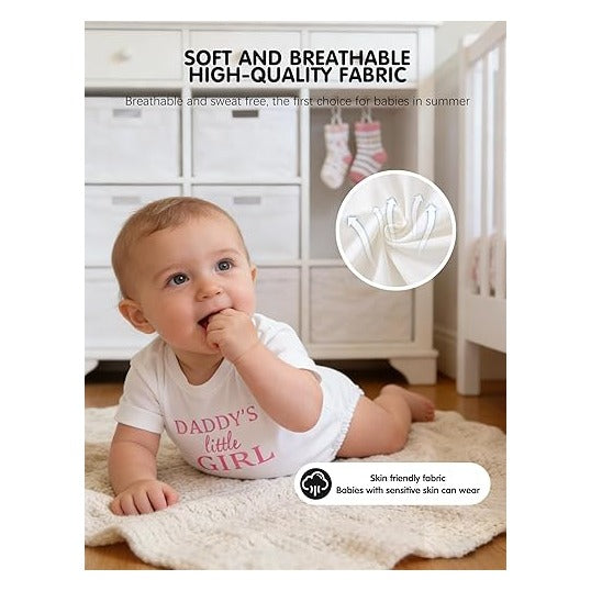Baby Bodysuits, Short Sleeve, Baby Boys Girls Romper, Infant Outfits, Cosy Soft Breathable Outfits
