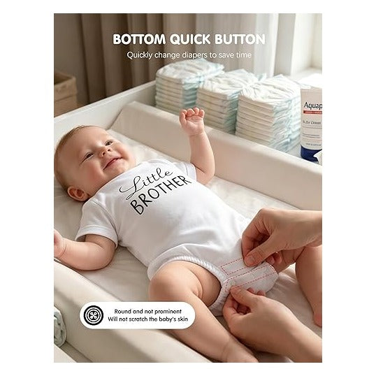 Baby Bodysuits, Short Sleeve, Baby Boys Girls Romper, Infant Outfits, Cosy Soft Breathable Outfits