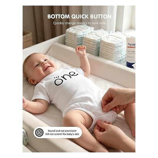 Baby Bodysuits, Short Sleeve, Baby Boys Girls Romper, Infant Outfits, Cosy Soft Breathable Outfits