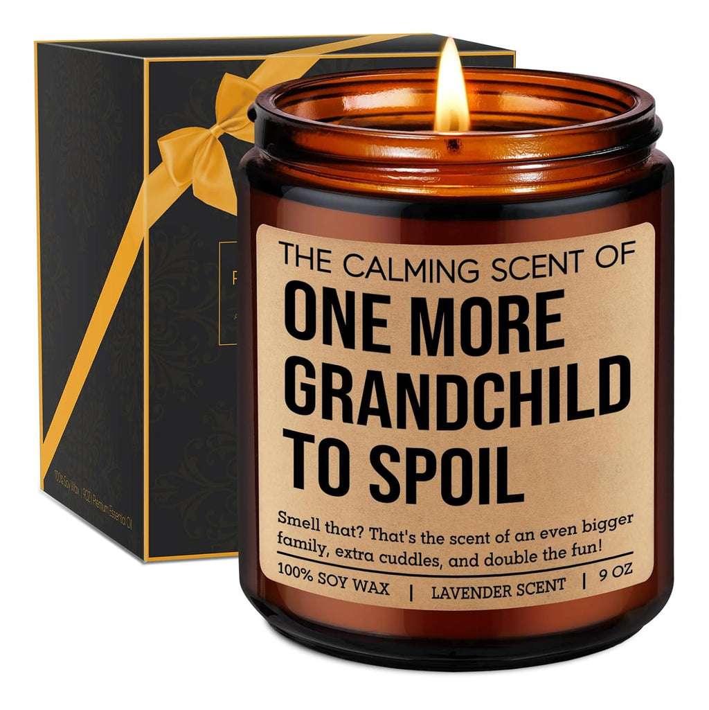 One More Grandchild Candle, Pregnancy Announcement for Grandparents, Baby Announcements Ideas, Pregnancy Reveal to Parents, Funny 2nd, Second Baby, Grandparents Again Gifts for Grandma Grandpa
