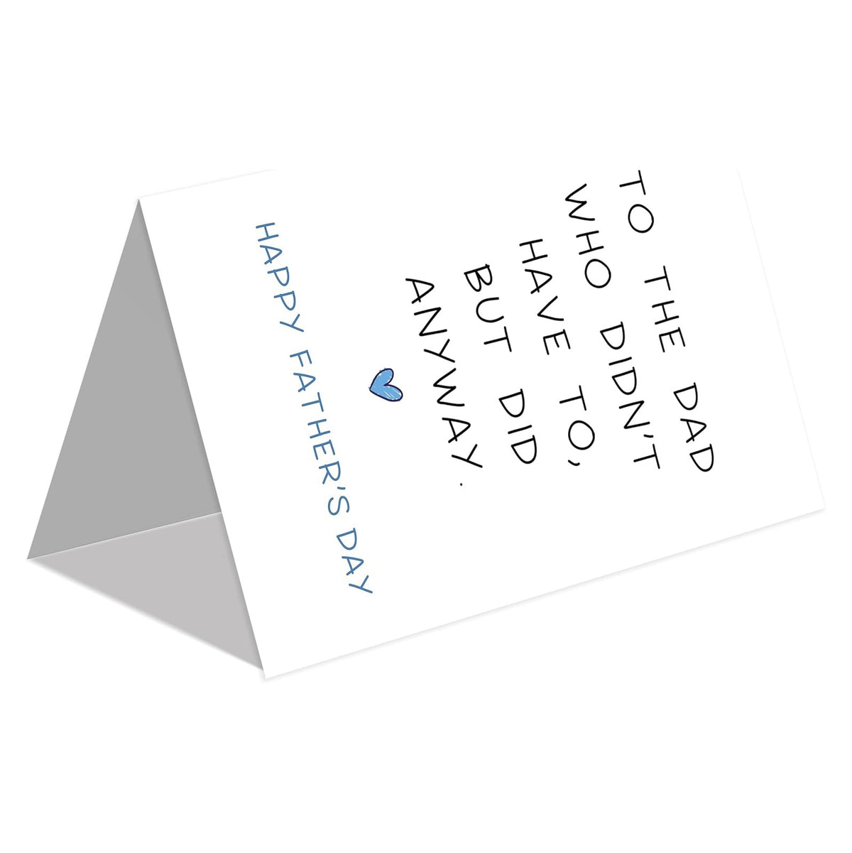 Step Dad Fathers Day Card，Step & Bonus Dad Fathers Day Card Gifts，Stepdad Father's Day Cards Gifts from Step Daughter Step Son，Unique Stepdad Father's Day Cards with Emotional Message