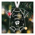 Tree Decorations Hanging Ornaments for 1pc Acrylic Pregnancy Coming Soon 2026 Outdoor Indoor Home Decor