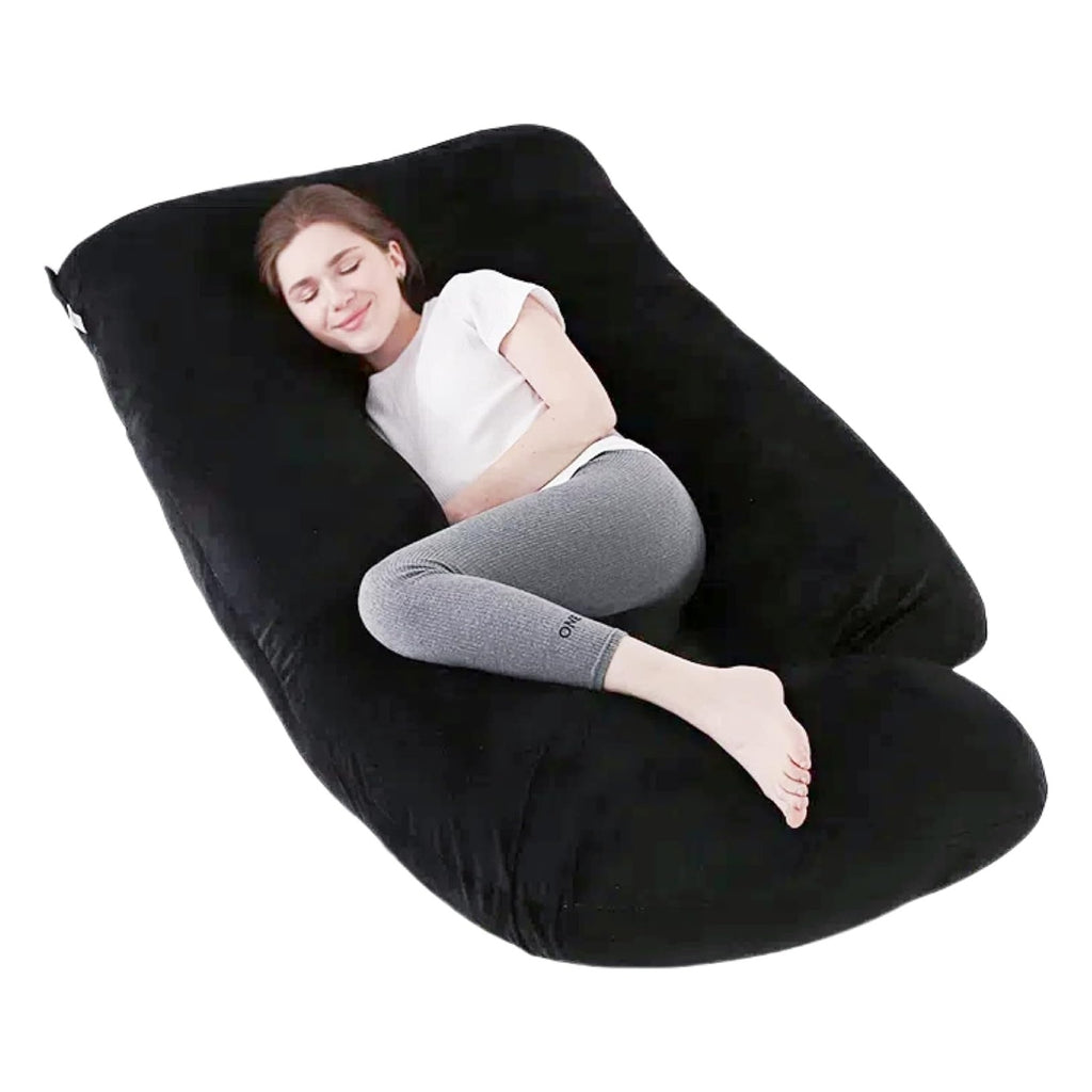 Pregnancy Pillow, Full Body  Maternity Pillow with Removable Washable Cover - Sleep Support for Legs, Back, Neck, Shoulder, HIPS, Belly for Pregnent Women