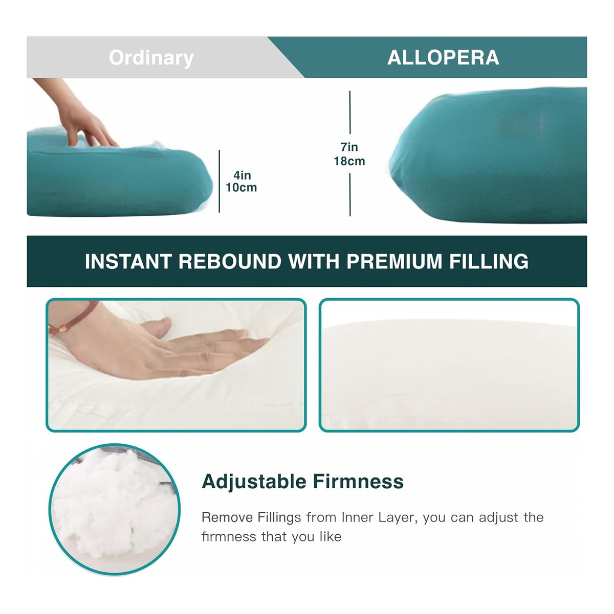 Pregnancy Pillow, Full Body  Maternity Pillow with Removable Washable Cover - Sleep Support for Legs, Back, Neck, Shoulder, HIPS, Belly for Pregnent Women