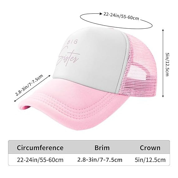 Gender Reveal Party Decorations,Baby Shower Trucker Adjustable hat,Boy or Girl Pregnancy Announcement Gifts idea