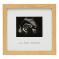 Born in 2026 Baby Picture Frame – Wooden Nursery Keepsake with 3 x 3 Photo Insert, Gender Neutral Newborn Gift & Baby Announcement Décor