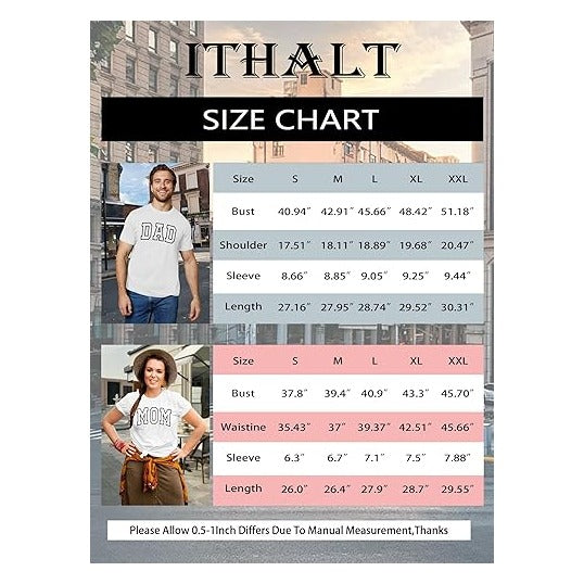 Mom Shirt Dad Shirt Mom Dad Parents Shirts Pregnancy Announcement Tshirts Matching Outfits Couple T-Shirts