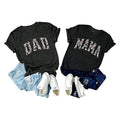 Visit the Qkdemfa Store Dad Shirt Mom Shirt: Mom and Dad Shirts Pregnancy Announcement Tshirt Gender Reveal Family Matching Couple Outfits