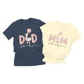 Toy Dad Shirt Toys Mom T-Shirts Funny Mama and Dada Shirts Matching Birthday Top Family Vacation Cartoon Tee