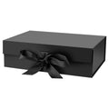 Gift Box with Lid for Presents 10.5x7.5x3.1 Inches with Ribbon and Magnetic Closure
