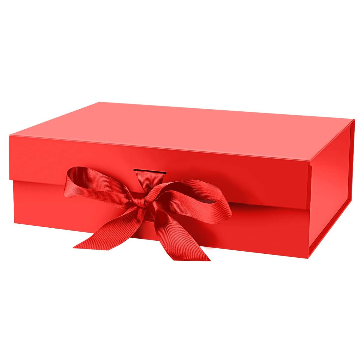 Gift Box with Lid for Presents 10.5x7.5x3.1 Inches with Ribbon and Magnetic Closure (Copy)