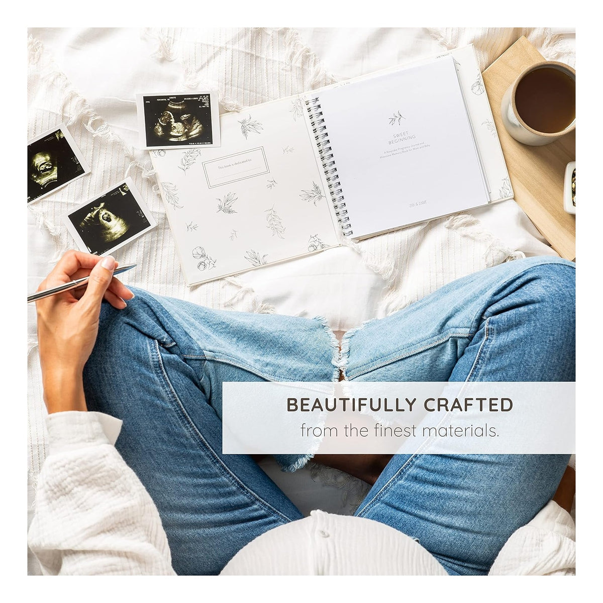 Pregnancy Journal to Cherish Forever - A Pregnancy Book to Capture Every Milestone of Mom & Baby’s 9-Month Journey - Pregnancy Baby Journal For Expecting First Time Moms & Experienced Moms