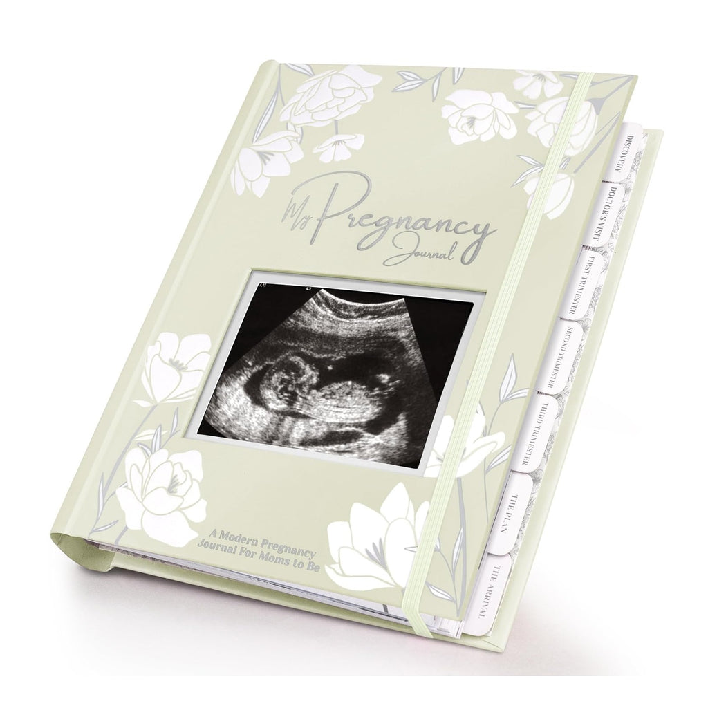 Pregnancy Journal, Pregnancy Announcements - 80 Pages Hard Cover Baby Books For Mom To Be Gift, Baby Memory Book Keepsake, Gender Reveal Gifts For New Moms, Shower & Registry