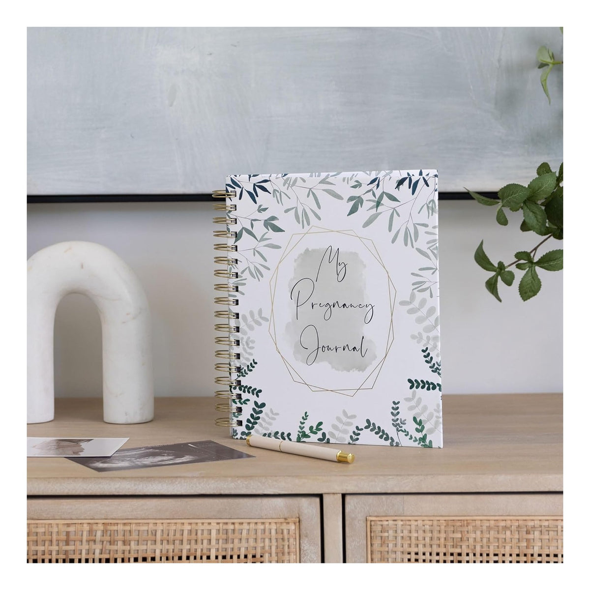 Pregnancy Journal for First Time Moms | Weekly Pregnancy Tracker & Baby Book | 200-Page Maternity Journal | Pregnancy Must Haves Keepsake Gift | Premium Hardcover Pregnancy Book for Expecting Moms