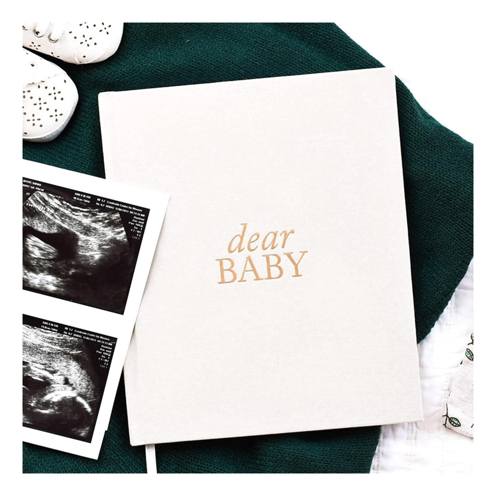 Pregnancy Prayer Journal - Christian Pregnancy Journal For Milestones - Linen-Bound Baby Book Keepsake - Gifts For Expecting Moms
