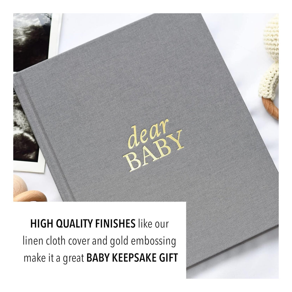 Pregnancy Prayer Journal - Christian Pregnancy Journal For Milestones - Linen-Bound Baby Book Keepsake - Gifts For Expecting Moms