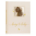 My Pregnancy Journal Memory Book for First Time Mom, 156 Page Pregnant Announcement Must Have Planner, Pregnancy Tracking Diary Scrapbook Keepsake Gift for Mom to Be Expecting New Parent Beige
