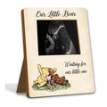 Baby Shower Decor - Picture Frame, Sign, Ultrasound Frame, Pregnancy Milestone Keepsake & Gender Reveal Decor