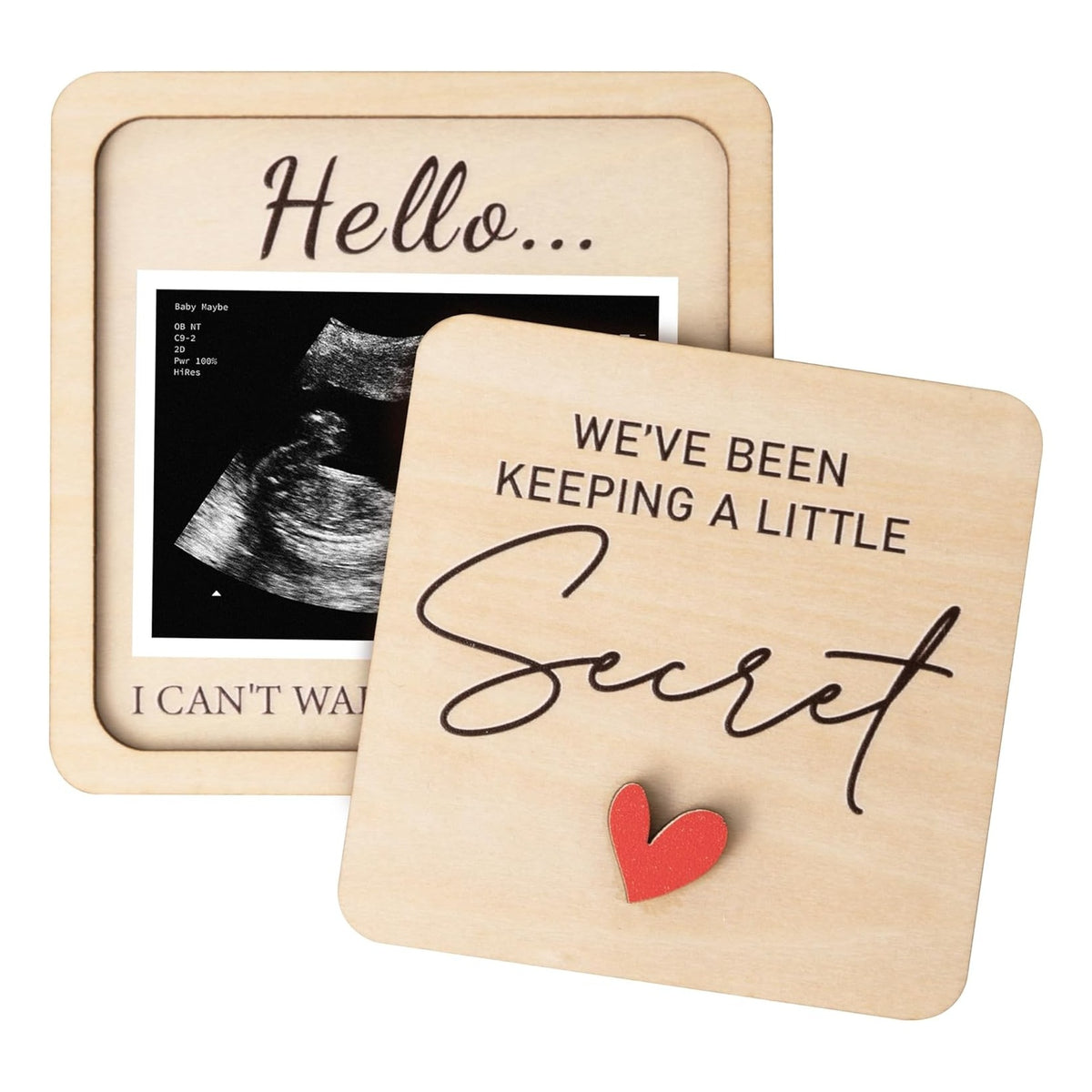 Grandparent Reveal Keepsake, Pregnancy Announcement for Grandparents, Baby Announcement Sign, Ultrasound Picture Frames Wooden Keepsake Box, First Time Grandparents Gift