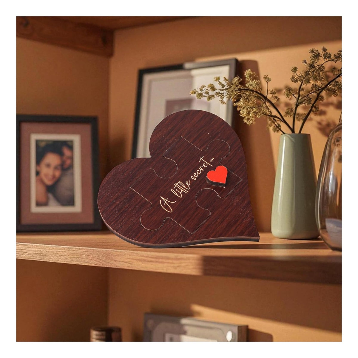 Reveal Wooden Heart Keepsake, Pregnancy Announcement for Grandparents, Baby Announcement Sign, Pregnancy Reveal Ideas, First Time Grandparents Gifts