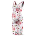 Women Summer Sleeveless Maternity Dress Pregnancy Tank Scoop Neck Mama Clothes Casual Bodycon Clothing