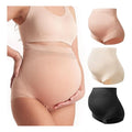 Women's Maternity High Waist Underwear Pregnancy Soft Seamless Maternity Underwear Over Bump
