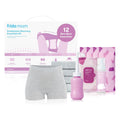 Postpartum Essentials Kit Gift Set, Hospital Bag Must Haves for New Mom, Includes 4 Disposable Postpartum Underwear, 4 Ice Maxi Pads, Perineal Healing Foam & 24 Pad Liners & Peri Bottle