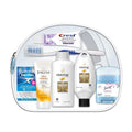 International Women's Deluxe 10 Piece Kit with Travel Size TSA Compliant Essentials Featuring: Pantene Hair Products in Reusable Toiletry Zippered Bag
