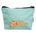 Mommy and Baby Things Pouch Set, Canvas Zipper Organizer Bags for Diaper Bag and Travel, Cosmetic and Makeup Bag for Mom