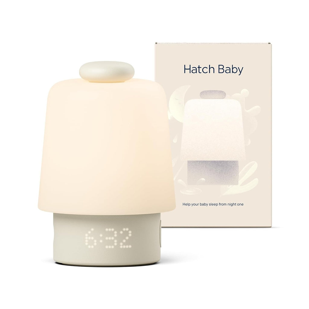 Baby Sound Machine, Night Light | Hatch Baby | Sleep Support | Registry Essential, Routine Builder, Time-to-Rise Alarm Clock, White Noise, Nursery Stories, Toddler Kids