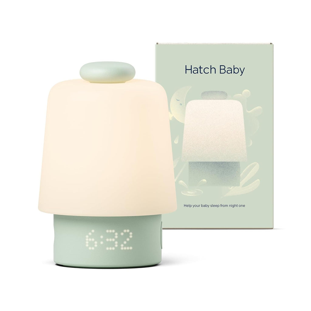 Baby Sound Machine, Night Light | Hatch Baby | Sleep Support | Registry Essential, Routine Builder, Time-to-Rise Alarm Clock, White Noise, Nursery Stories, Toddler Kids