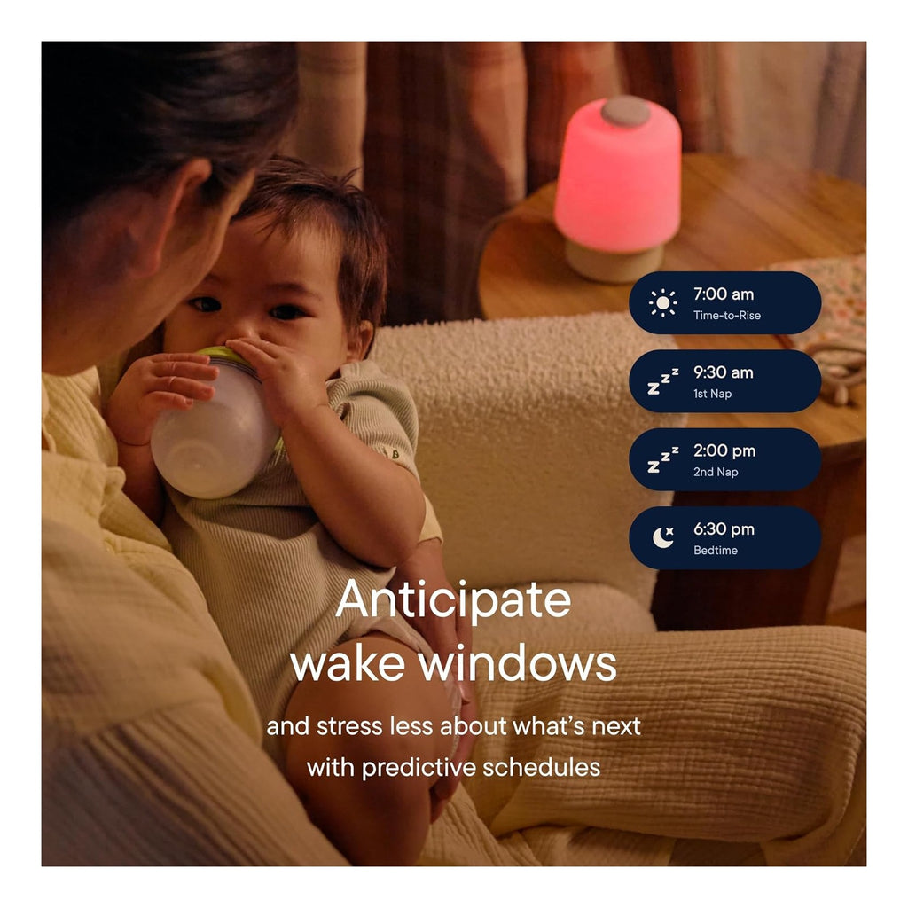 Baby Sound Machine, Night Light | Hatch Baby | Sleep Support | Registry Essential, Routine Builder, Time-to-Rise Alarm Clock, White Noise, Nursery Stories, Toddler Kids