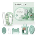 Baby Kit, Baby Shower & Registry Essential Kit for Grooming & Cleansing Care, Includes Electric Nail File, Teether, Bath Brush, Cradle Cap Brush,Comb, Finger Toothbrush,Newborn Must-Have
