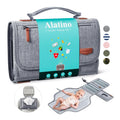 Portable Diaper Changing Pad for Baby, Detachable Travel Changing Pad with Baby Wipes Pocket, Gifts for Baby Shower, Newborn Girls and Boys