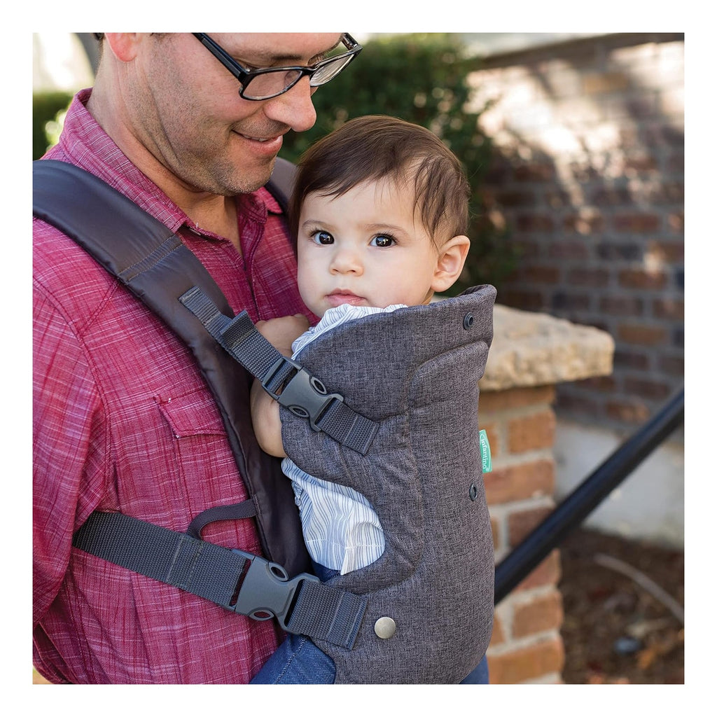 Flip 4-in-1 Convertible Baby Carrier, Adjustable, Ergonomic Babywearing, Registry Essential, Baby Carrier for Newborn to Toddler