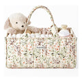 Floral Diaper Caddy Organizer, Stylish Nursery Storage Basket, Diaper Bag,Gift for Baby Shower, Baby Registry Must Have, Newborn Essentials, Pastoral Daisy