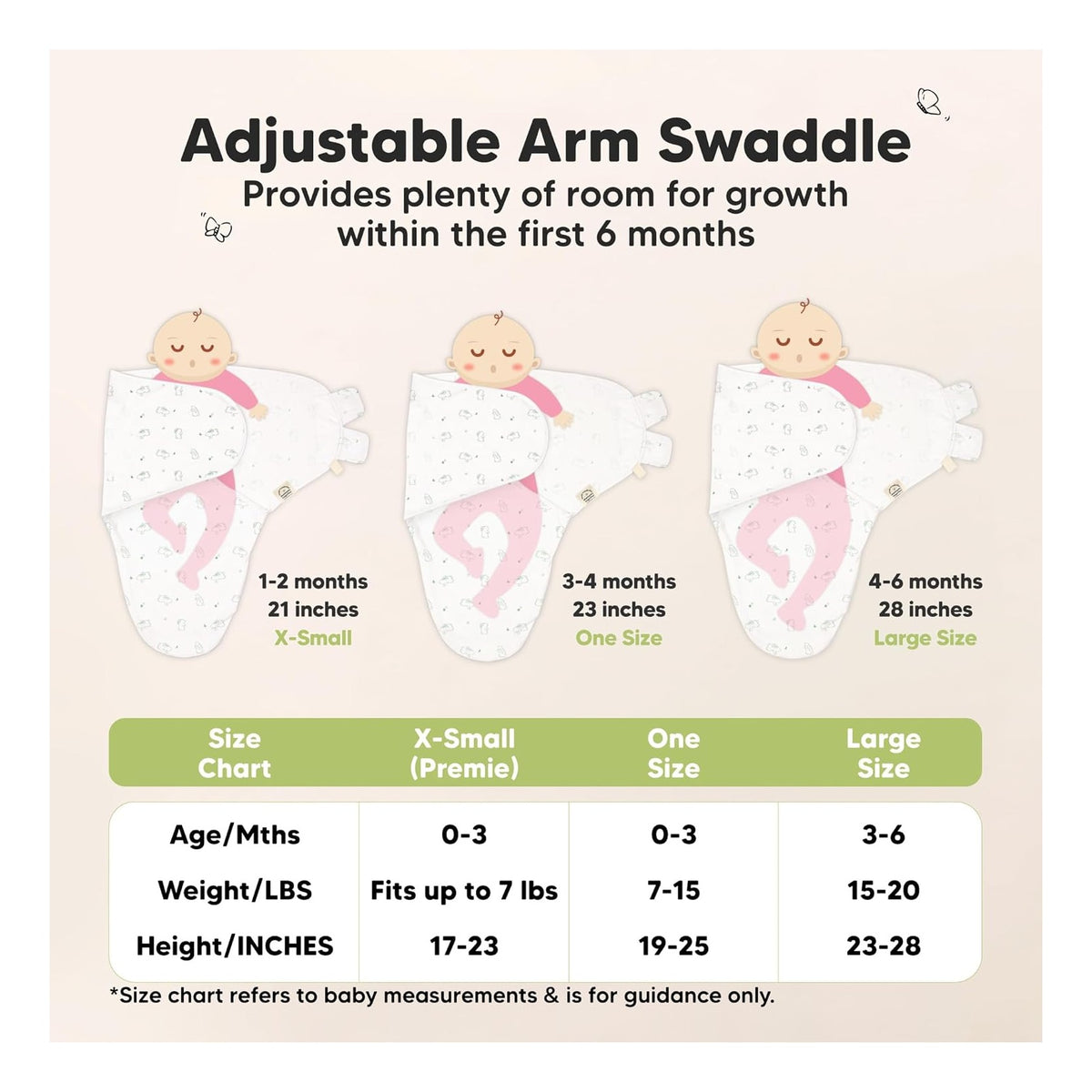 3-Pack Organic Swaddles for Newborns Girls, Boys with Hats - Soft Cotton Baby Sleep Sacks 0-3 Months, Breathable Baby Hats and Swaddles 0-3 Months, Newborn Essentials Must Haves