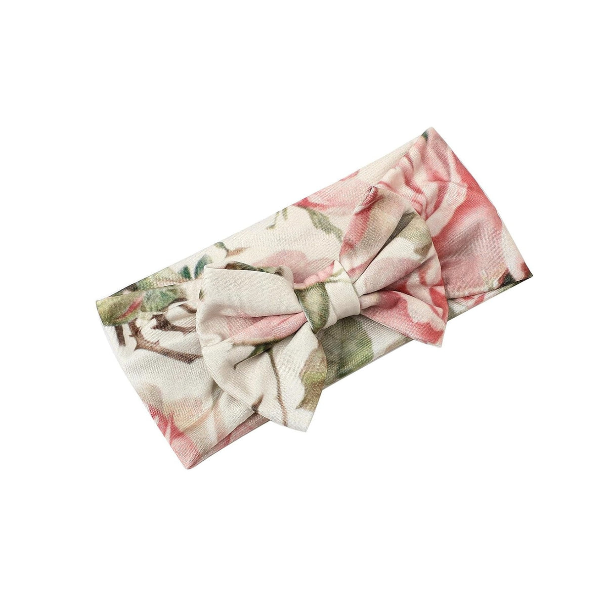 Newborn Receiving Blanket Headband Set Baby Flower Swaddle