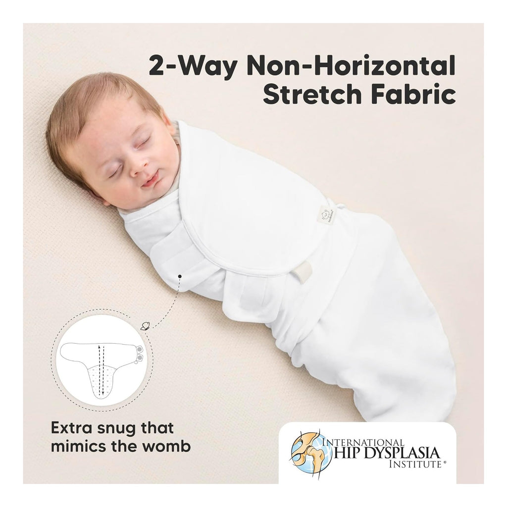 3-Pack Baby Swaddle Sleep Sacks - Organic Swaddles for Newborns, Infant 0-3 Months, Baby Girls, Boys, Soft & Snug Newborn Sleep Sack, Nursery Swaddling Blankets