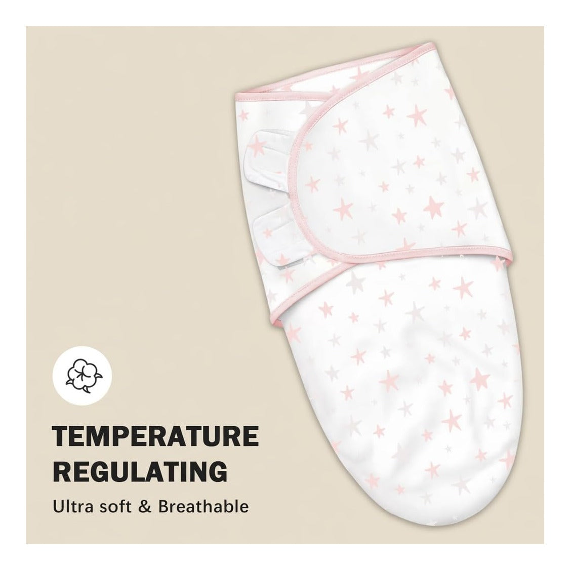 3-Pack Baby Swaddle Sleep Sacks - Newborn Swaddle Sack - Ergonomic Baby Swaddles Blanket Warp for Boys and Girls - Baby Essentials