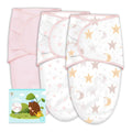 3-Pack Baby Swaddle Sleep Sacks - Newborn Swaddle Sack - Ergonomic Baby Swaddles Blanket Warp for Boys and Girls - Baby Essentials