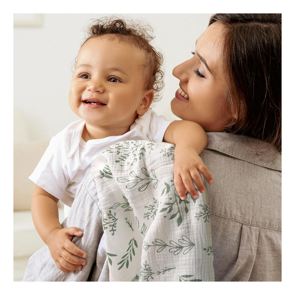 Swaddle Blankets for Newborn, 3 Pack Breathable Soft Receiving Blanket, Large 38 x 40 inches Swaddle Wrap Burping Clothes, Essentials Infant Shower Items, Toddler Gift