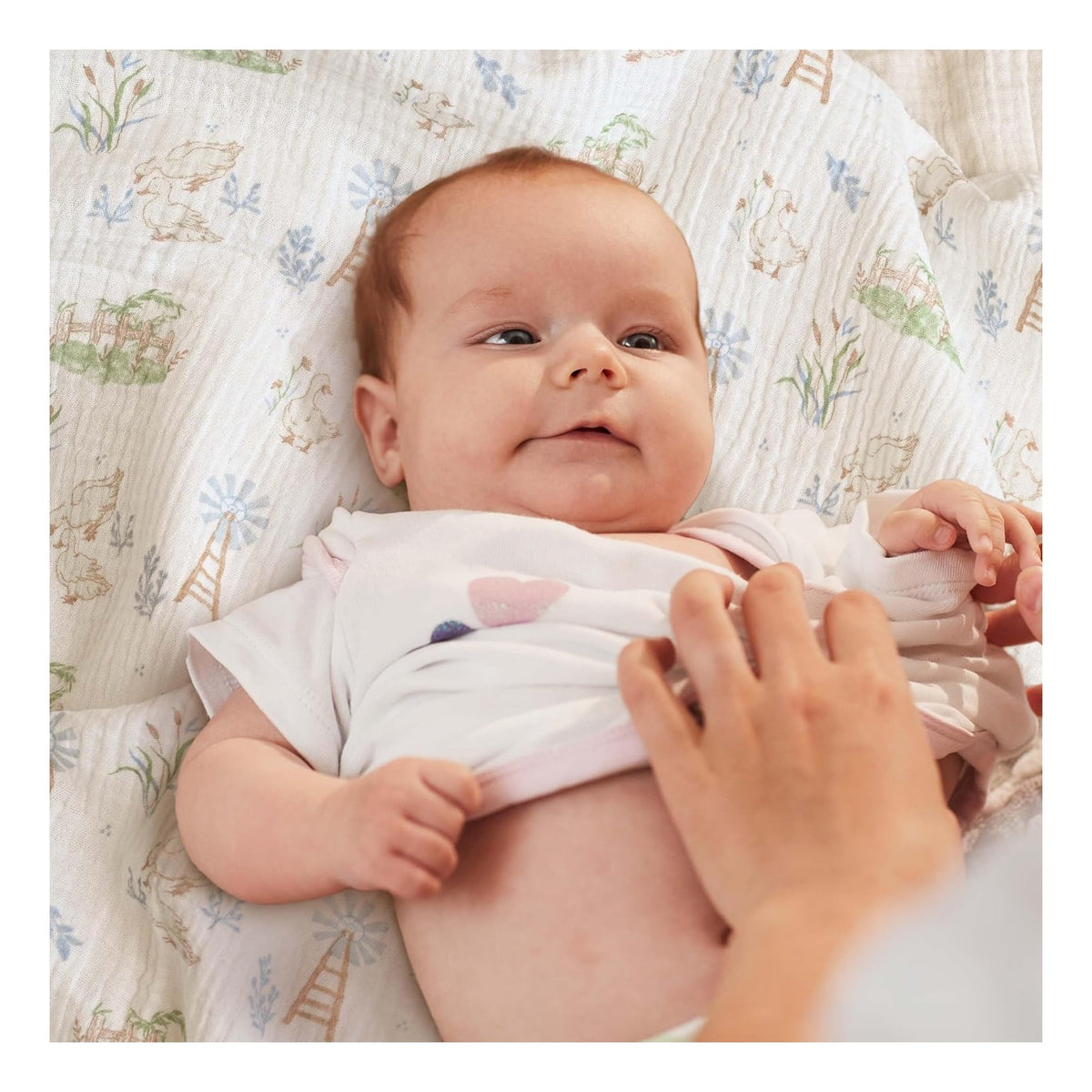 Swaddle Blankets for Newborn, 3 Pack Breathable Soft Receiving Blanket, Large 38 x 40 inches Swaddle Wrap Burping Clothes Diapers, Essentials Infant Shower Items, Toddler Gift
