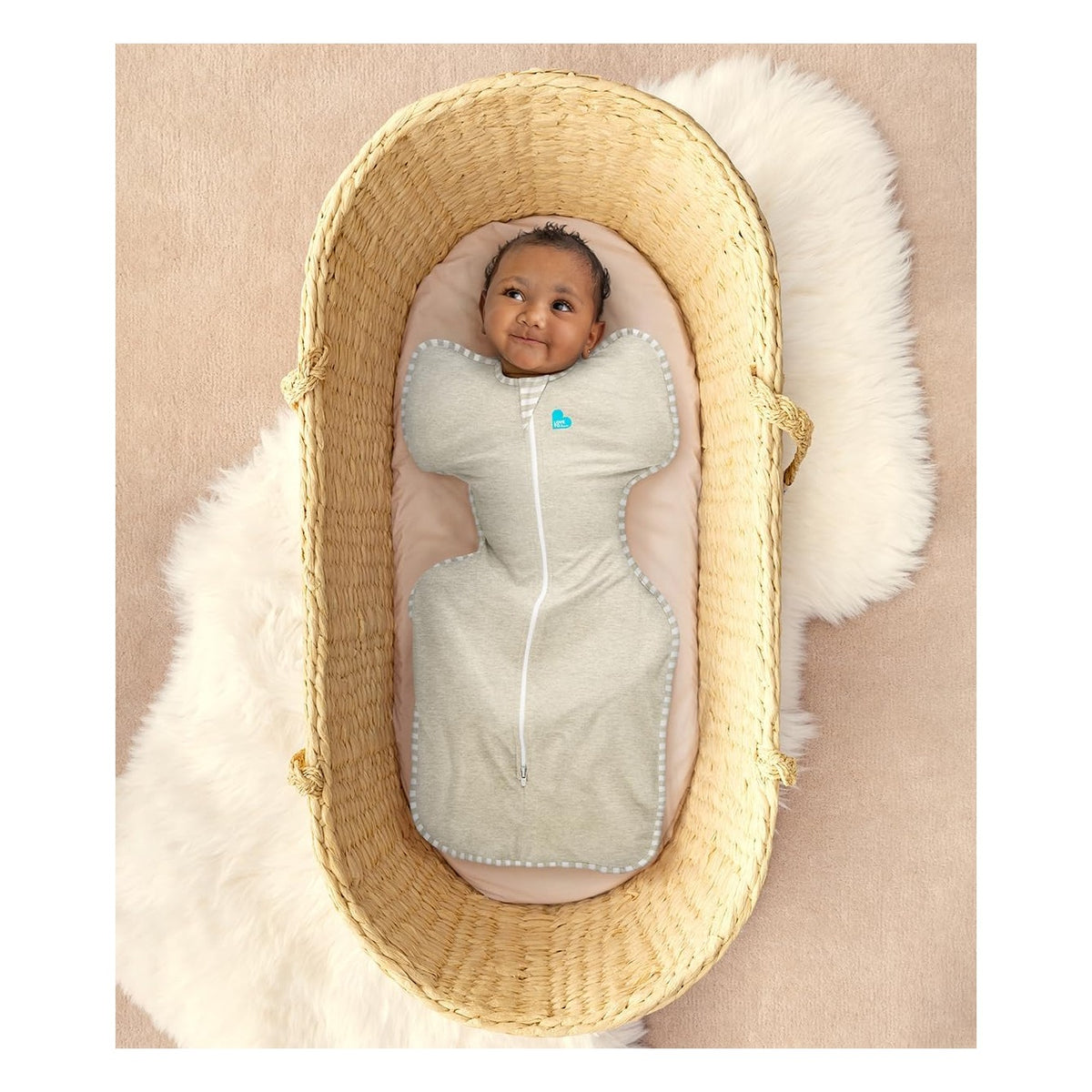 Swaddle UP, Baby Sleep Sack, Self-Soothing Swaddles for Newborns, Get Longer Sleep, Secure Fit Helps Calm Startle Reflex, New Born Essentials for Baby, 1.0 TOG, 13-19 lbs, Deep Olive