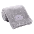 Cute Cozy Fluffy Warm Baby Blanket for Boys Infants Toddlers' Bedding Crib Cot Stroller, Baby Shower Birthday Newborn's Gift - Grey Cloud