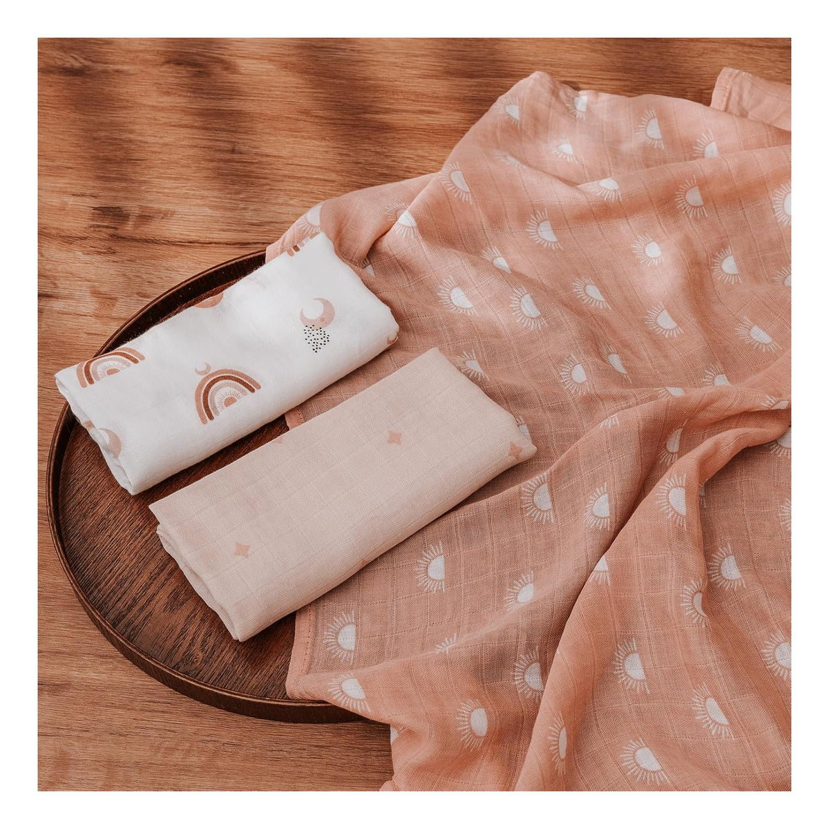 BABY Receiving Blanket Boy Cotton Muslin Swaddle Blankets Girl Newborn Squares Breathable & Soft Thin Baby Blankets Cloths Double Absorbent Infant Swaddling Wrap - 6 Pack