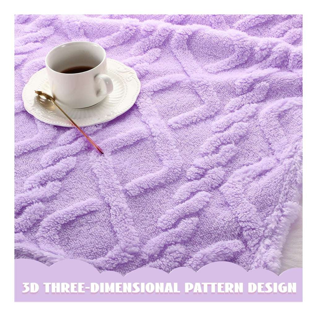 Pcs Fleece Baby Blankets for Boys Girls 3D Soft Plush Warm Baby Receiving Blankets 30" x 40" Cozy Fluffy Infant Toddler Newborn Swaddling Blanket for Crib Nursery Bed