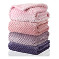 4 Pcs Baby Fuzzy Blanket Fluffy Baby Blanket for Boys Girls Soft Warm Infant Newborn Toddler Receiving Nursery Bed Supplies, 32 x 24 Inch